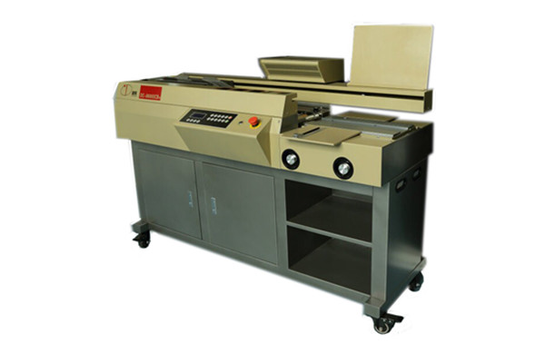DC-8600SCB+全自動(dòng)膠裝機(jī)帶排煙